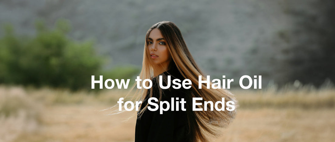 How to Use Hair Oil for Split Ends | Quimey Natural Hair Oil